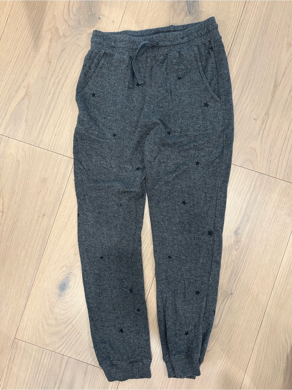 Splendid Dark Gray Star Print Joggers